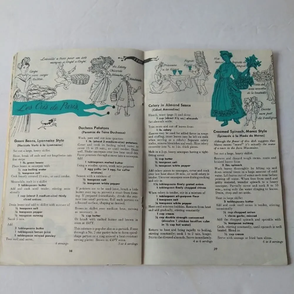 Cooking Magic The French‎ Cookbook Culinary Arts Institute 141 Recipes Vtg 1975